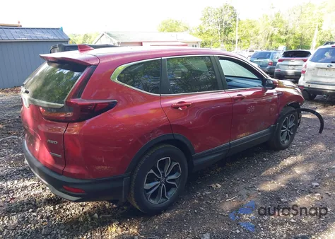 2021 Honda Cr-V Hybrid Ex from USA, damaged, VIN 7FART6H55ME001755